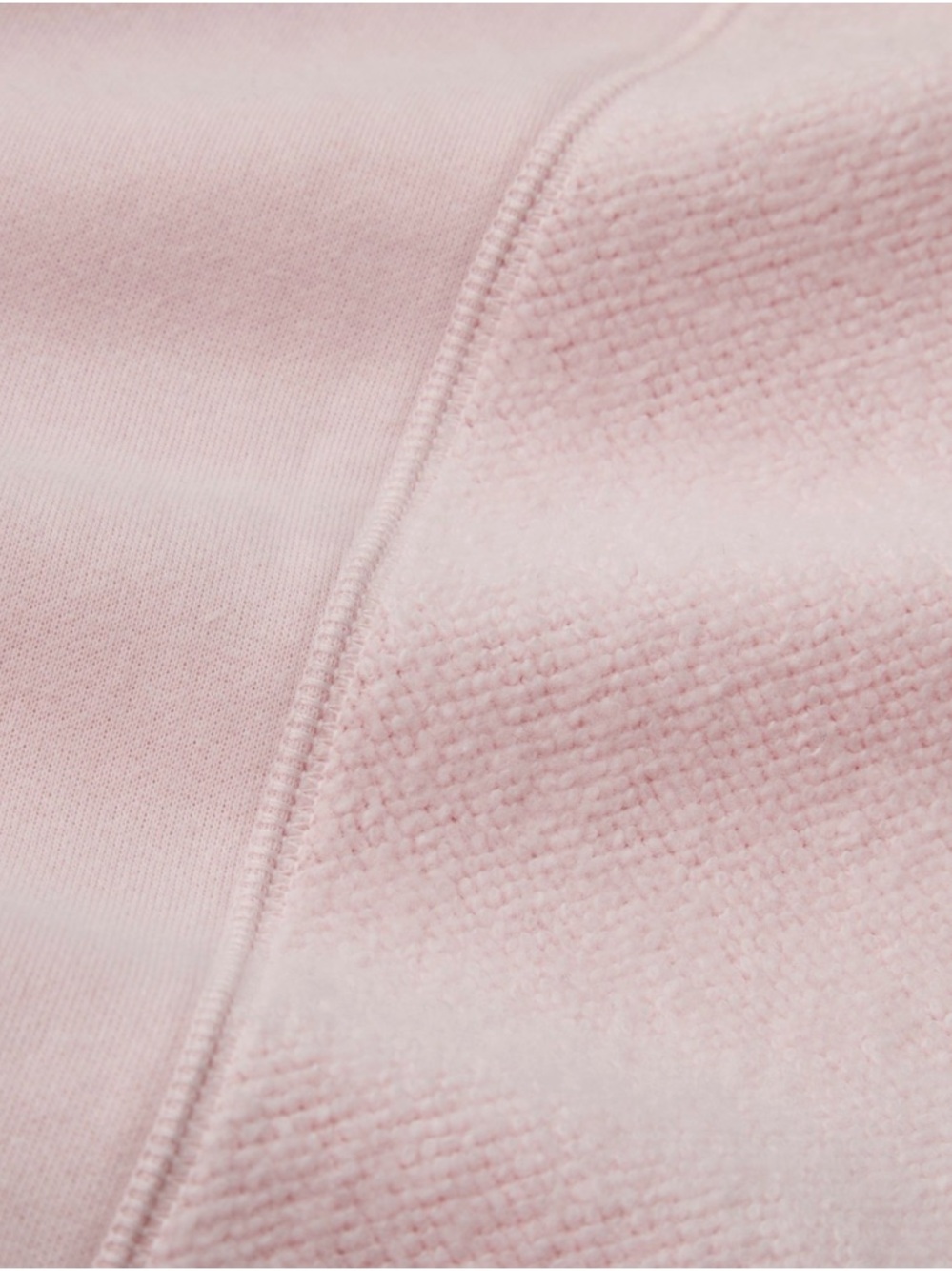 Aerie Apres-Chill Sweatshirt Large NWT Pink Petal Cozy Textured Pullover - Picture 8 of 12